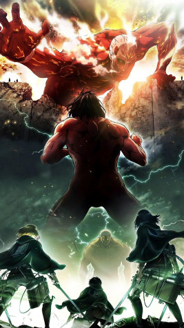 Attack On Titan Hd iPhone Background 1080x1920px