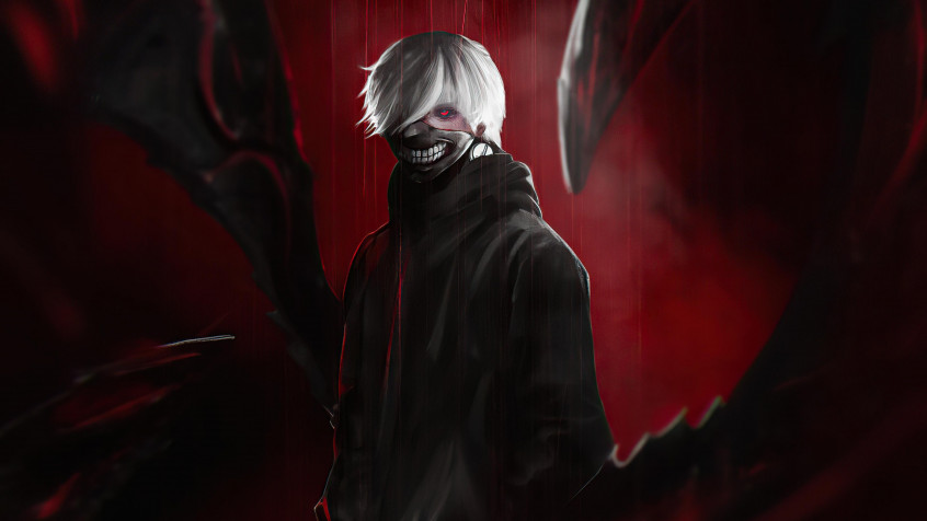 Ken Kaneki 4k UHD Wallpaper 3840x2160px