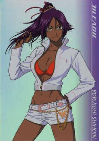 Yoruichi Shihoin Mobile Wallpaper 1125x1600px