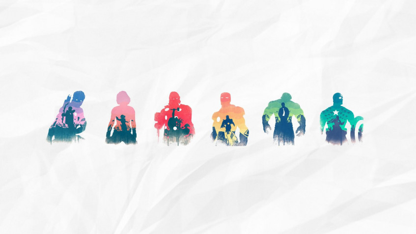 Cute Avengers Full HD 1080p Wallpaper 1920x1080px