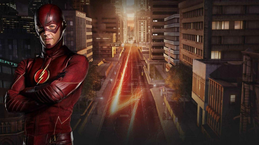 The Flash Full HD 1080p Wallpaper 1920x1080px