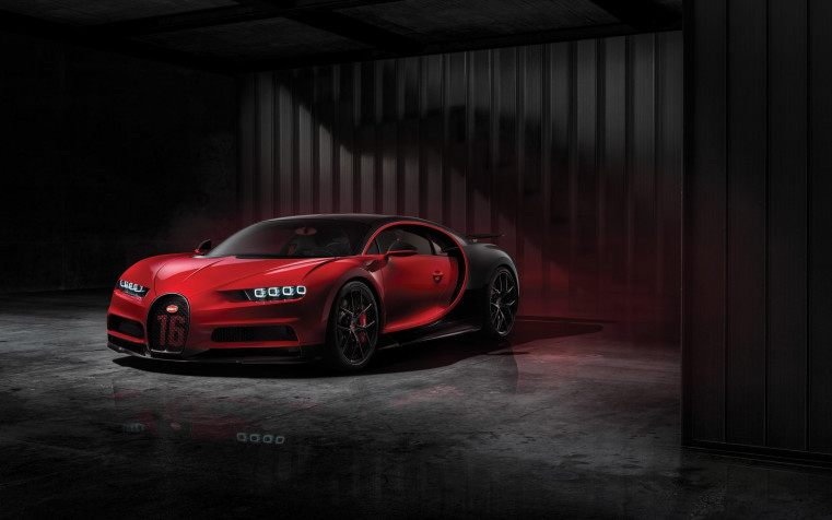 Bugatti Chiron Desktop HD Background 3840x2400px