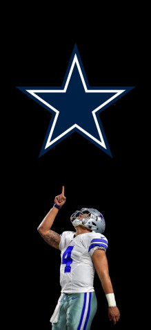 Dak Prescott Mobile Background 946x2048px