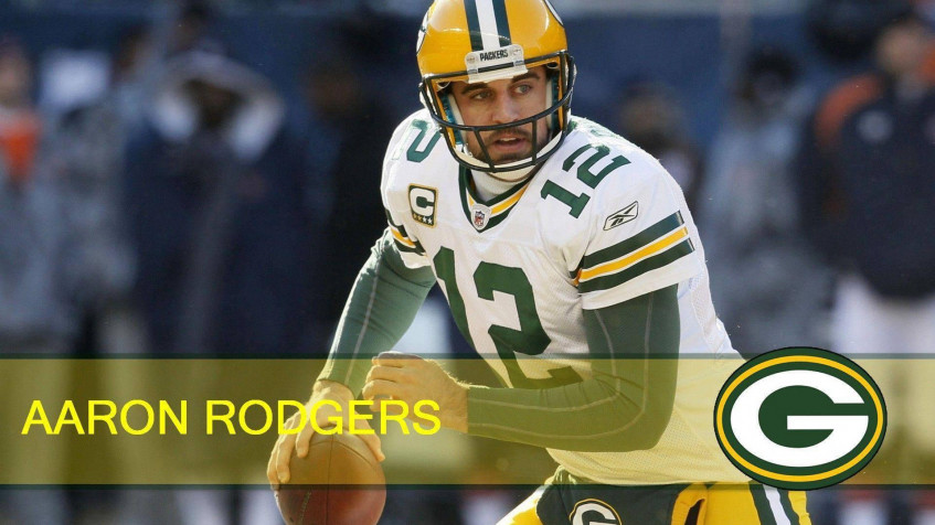 Title Aaron Rodgers Full HD 1080p Wallpaper 1920x1080px