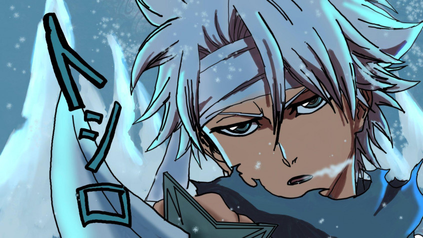 Toshiro Hitsugaya Full HD 1080p Wallpaper 1920x1080px