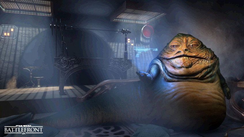 Jabba The Hutt Full HD 1080p Wallpaper 1920x1080px