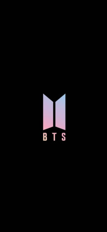 Bts Logo iPhone Wallpaper Image 886x1920px