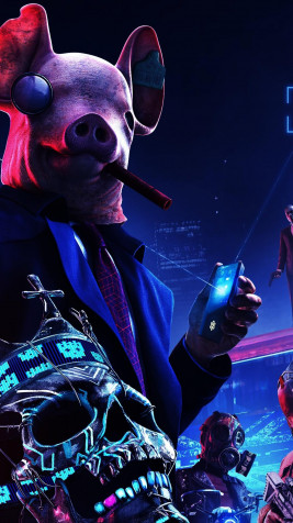 Watch Dogs Legion Mobile Wallpaper 1080x1920px