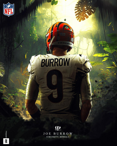 Joe Burrow Mobile Background 1920x2400px