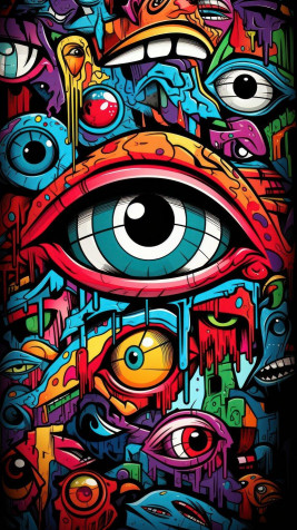 Graffiti Android Wallpaper Image 800x1427px