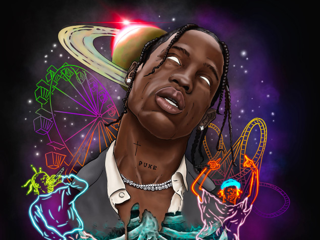 Travis Scott Hd Desktop HD Background 2560x1920px