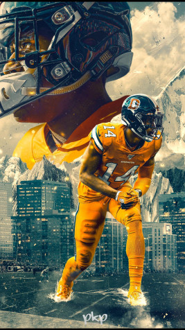 Denver Broncos Android Wallpaper 1242x2208px