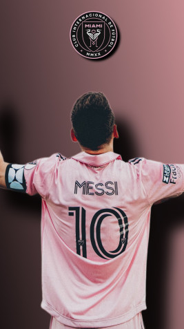 Messi 2024 Android Wallpaper 1080x1920px