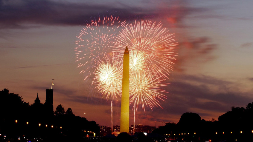 Washington Monument 2k QHD Wallpaper 2560x1440px