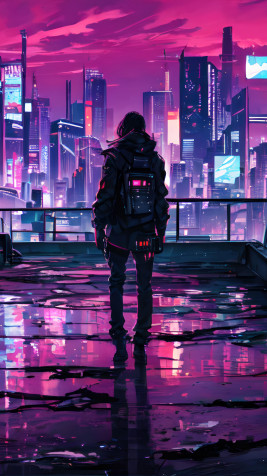 Cyberpunk 4k Phone Wallpaper 2160x3840px