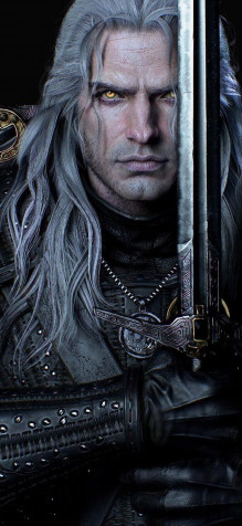 Geralt Of Rivia Wallpaper for Mobile 800x1733px