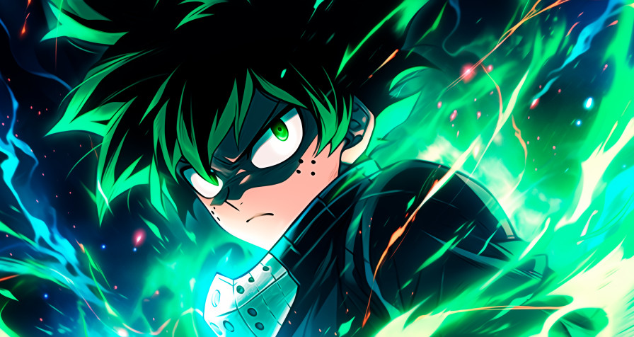 Izuku Midoriya Desktop Wallpaper 2912x1548px