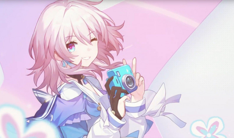 March 7th Honkai Star Rail Laptop Background 2000x1184px