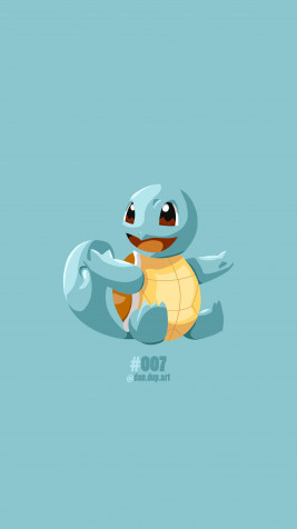 Squirtle Android Wallpaper 1920x3413px