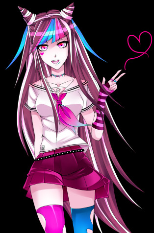 Ibuki Mioda Wallpaper for Mobile 1050x1590px