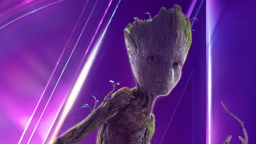 Baby Groot Desktop HD Wallpaper 1920x1079px