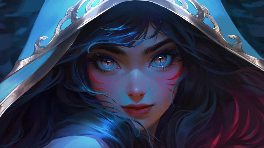 Ahri League Of Legends MacBook Wallpaper 1921x1080px