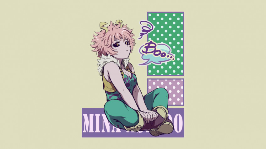 Mina Ashido Full HD 1080p Wallpaper 1920x1080px