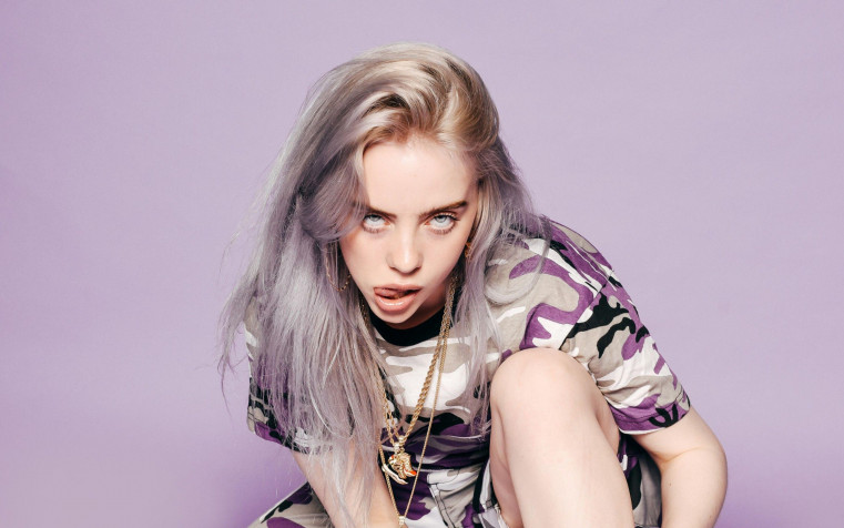 Billie Eilish Laptop Background 3840x2400px