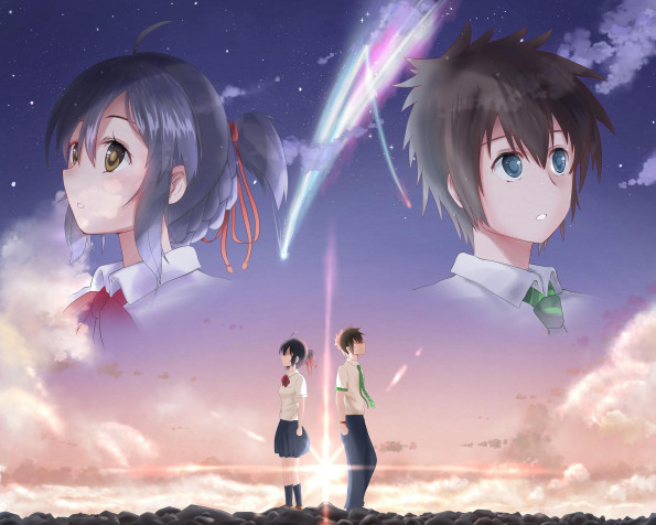 Your Name Tachibana Taki Background Image 2765x2212px