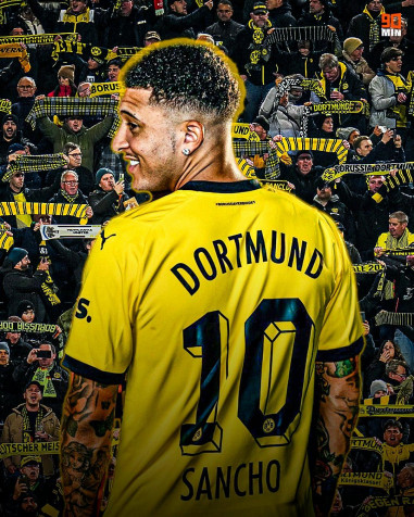 Jadon Sancho Mobile Wallpaper 1080x1350px