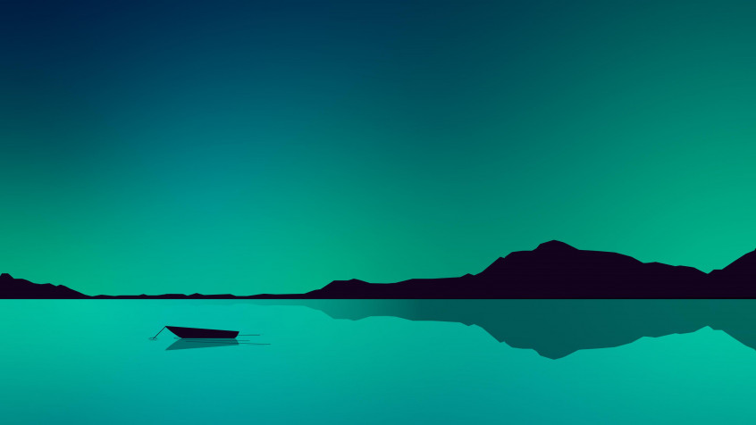 Green Minimalist 4k UHD Wallpaper 3840x2160px