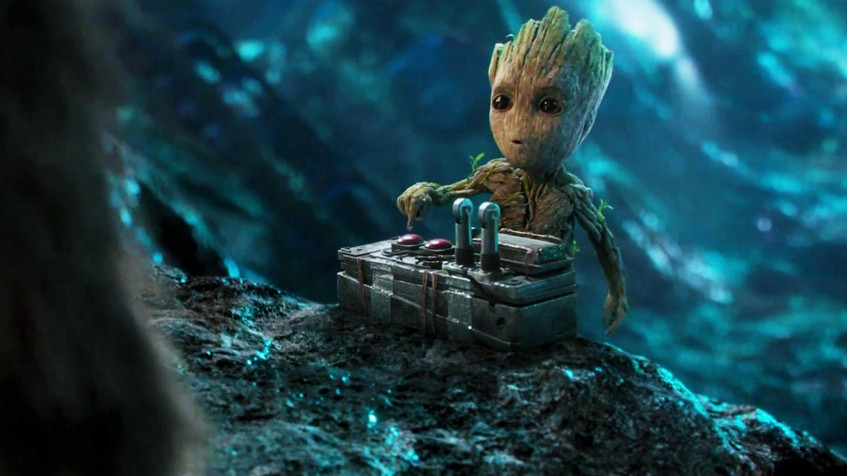 Groot Full HD 1080p Wallpaper 1920x1080px