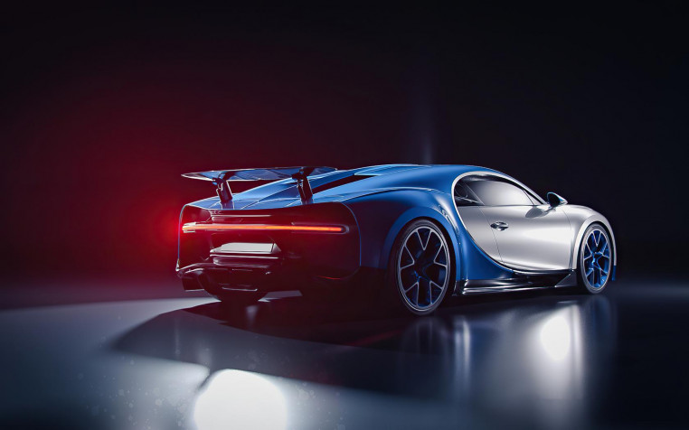 Bugatti Chiron Desktop HD Background 1680x1050px