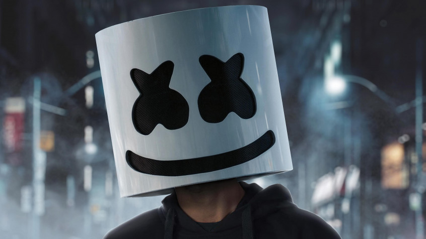 Marshmello 4k UHD Wallpaper 3840x2160px