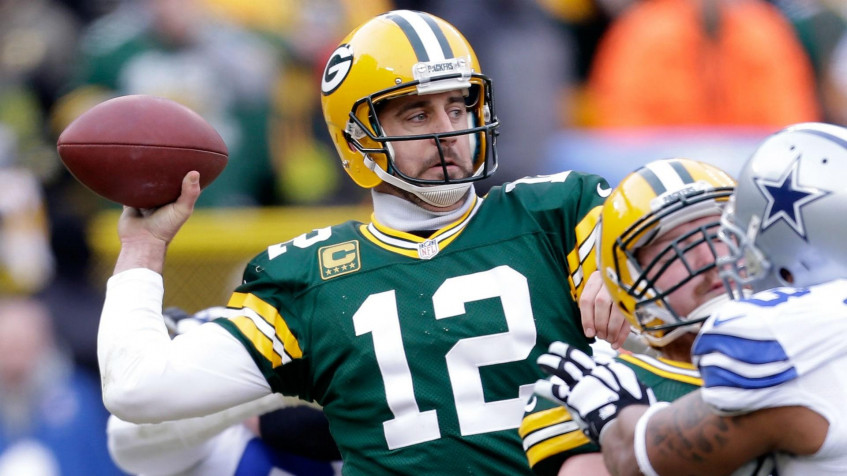 Title Aaron Rodgers Full HD 1080p Wallpaper 1920x1080px