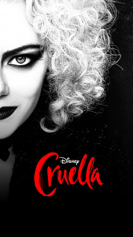 Cruella Phone Background 1080x1920px