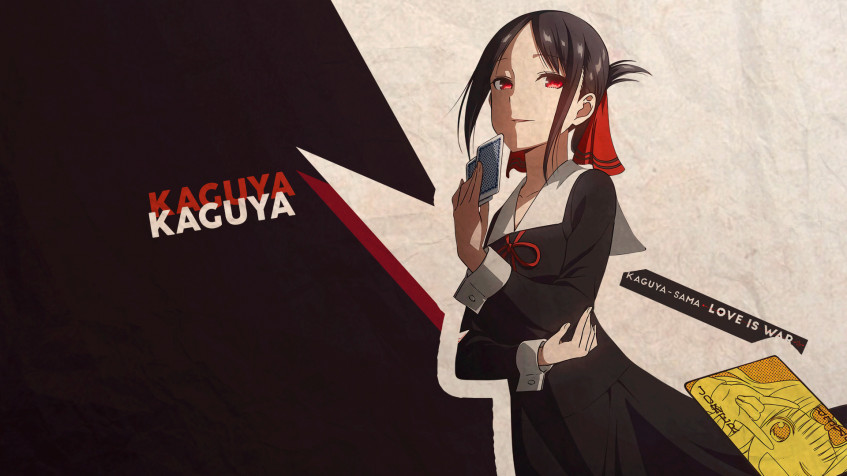 Kaguya Shinomiya Full HD 1080p Wallpaper 1920x1080px