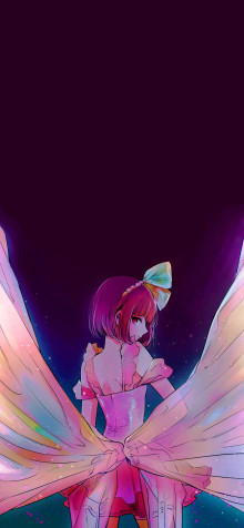 Oshi No Ko iPhone 14 Plus Wallpaper 1284x2778px