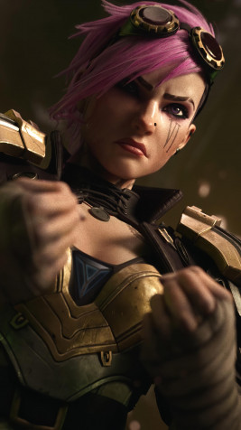 Vi League Of Legends 4k Phone Wallpaper 2160x3840px