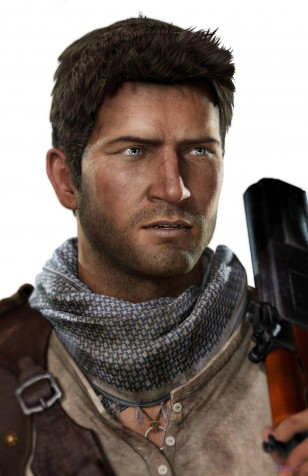 Nathan Drake wallpaper 1230x1900px