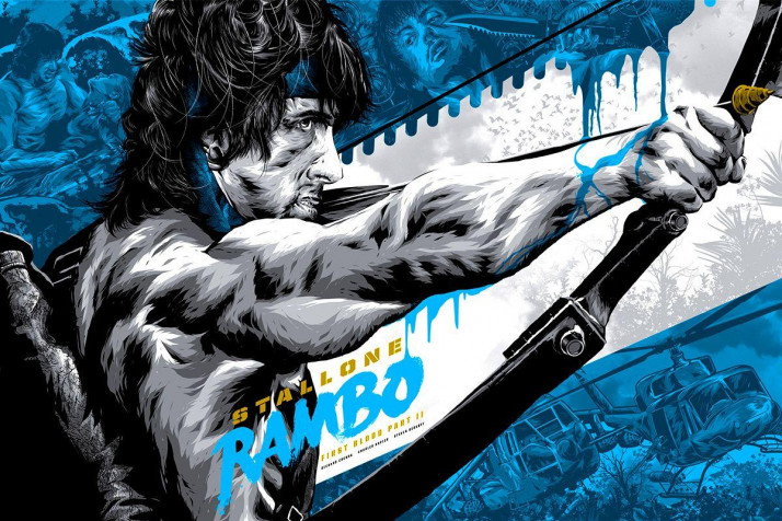 Sylvester Stallone Rambo Desktop Wallpaper 1200x800px