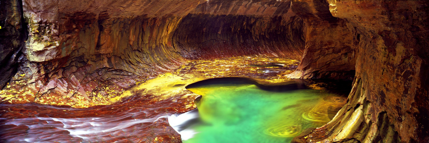 Zion National Park MacBook Background 3200x1067px