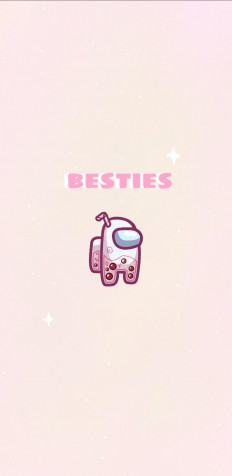 Bestie Phone Background Image 1080x2209px