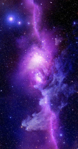 Nebula Mobile Background 1080x2047px