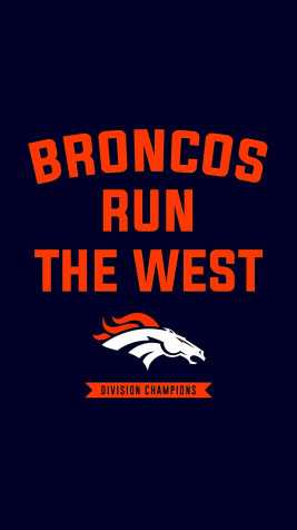 Denver Broncos Logo Wallpaper for iPhone 1080x1920px