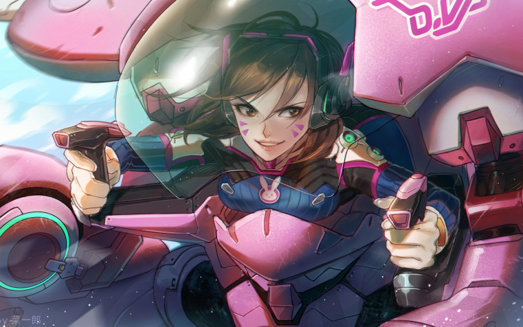 Dva Overwatch Wallpaper Image 3840x2400px