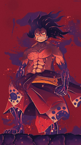 Luffy Joyboy iPhone Wallpaper 1080x1920px