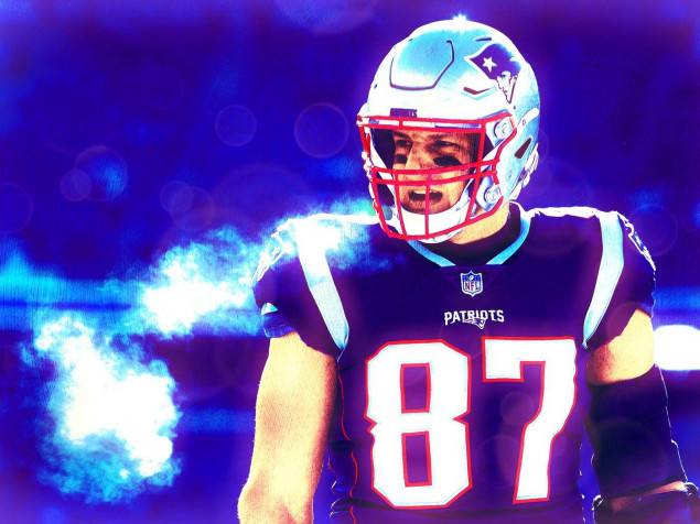 Rob Gronkowski Desktop Background 1400x1050px