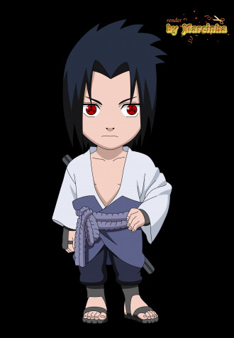 Sasuke Chibi Android Wallpaper Image 2500x3600px