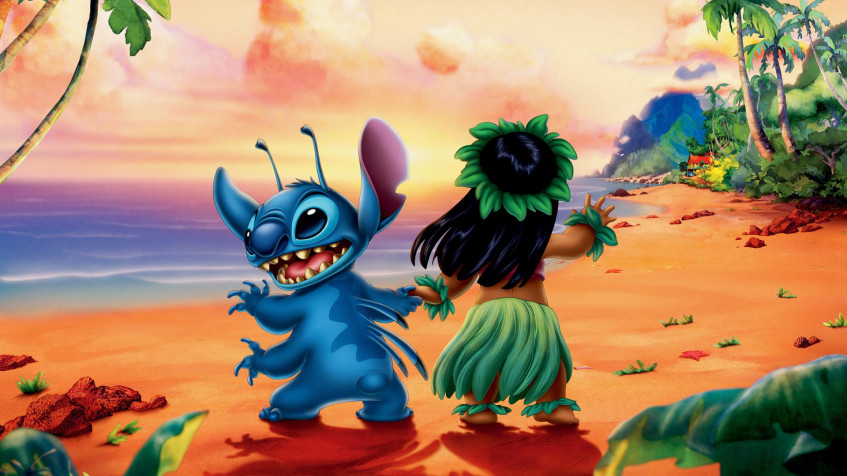 Stitch Full HD 1080p Wallpaper 1920x1080px